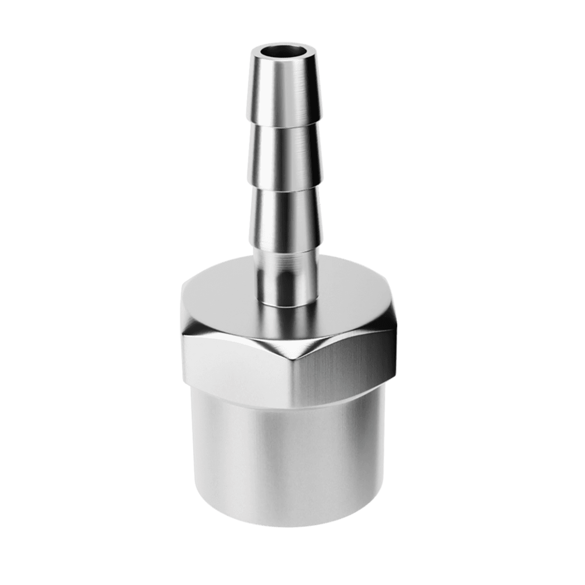 ADAPTADOR CROMADO PARA FILTROS 1/4" X 3/16”