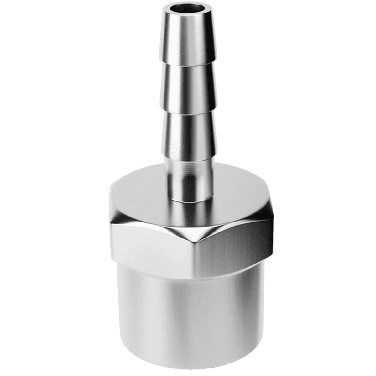 ADAPTADOR CROMADO PARA FILTROS 1/4" X 1/4"