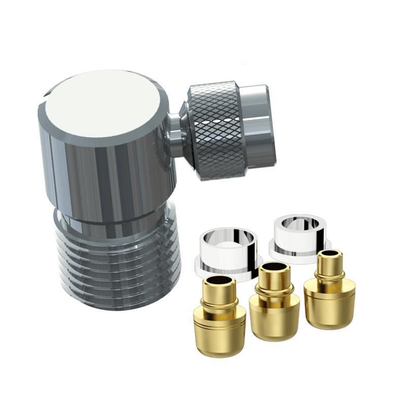 ADAPTADOR CROMADO PARA FILTROS 1/2" COM BICO UNIVERSAL