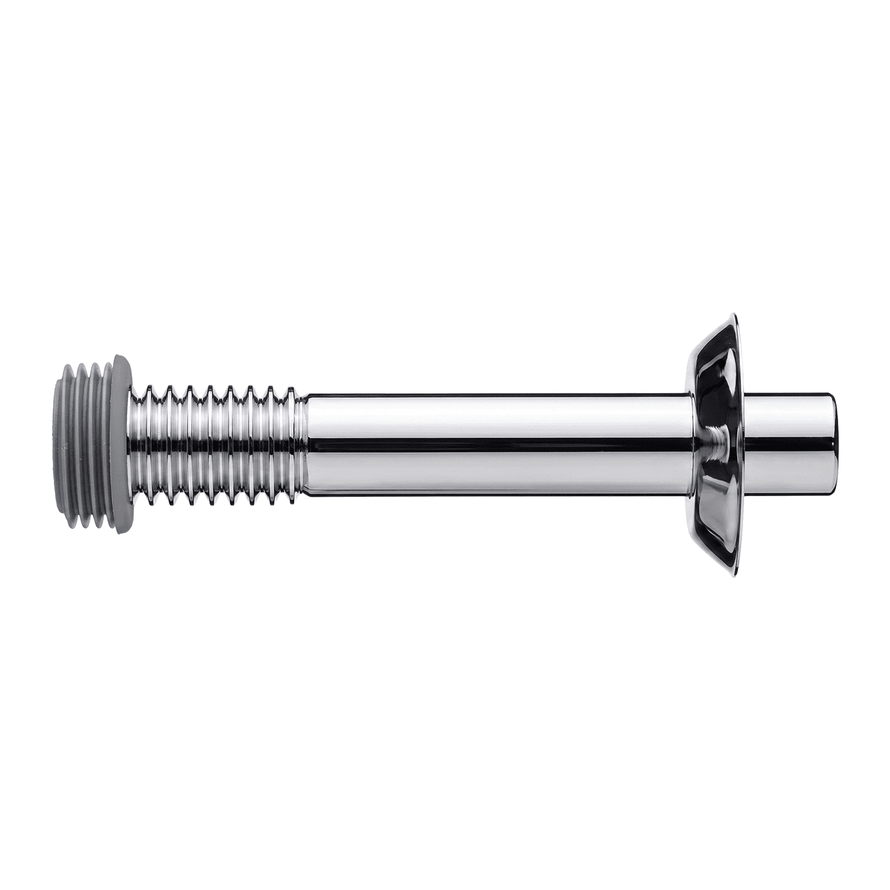 TUBO DE LIGAÇÃO FLEXÍVEL CROMADO 240 mm PARA VASO SANITÁRIO