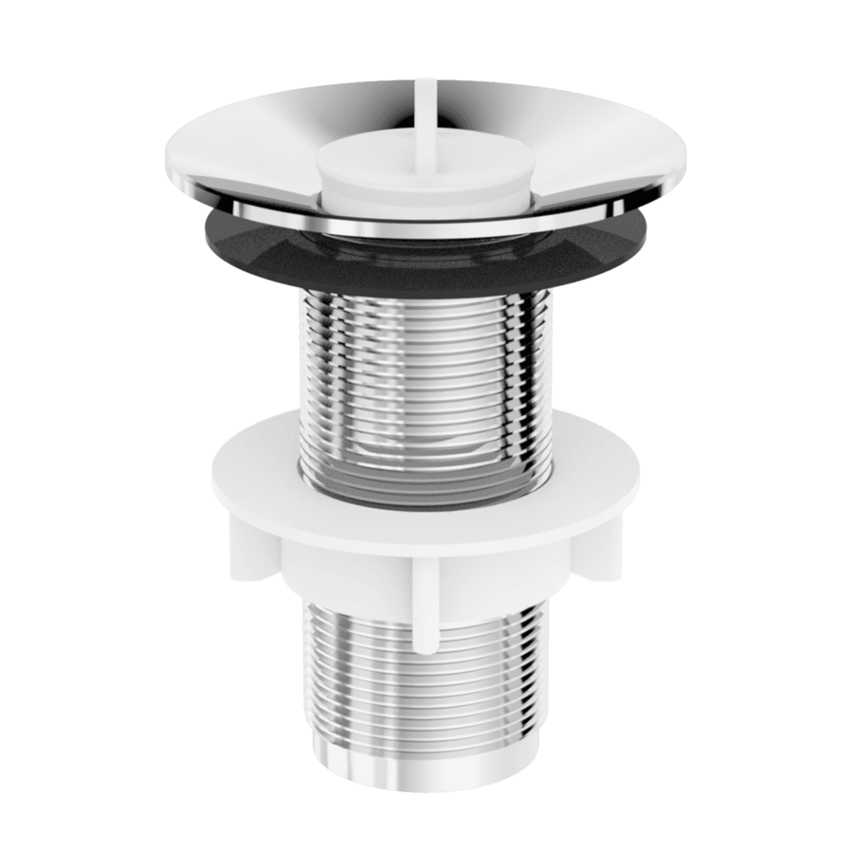 VÁLVULA CROMADA PARA LAVATÓRIO E TANQUE 7/8"