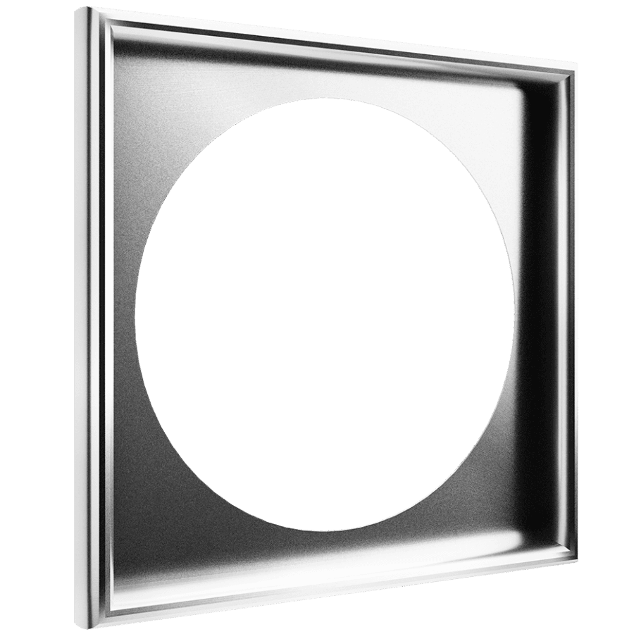 PORTA GRELHA EM AÇO INOXIDÁVEL QUADRADA 150 mm
