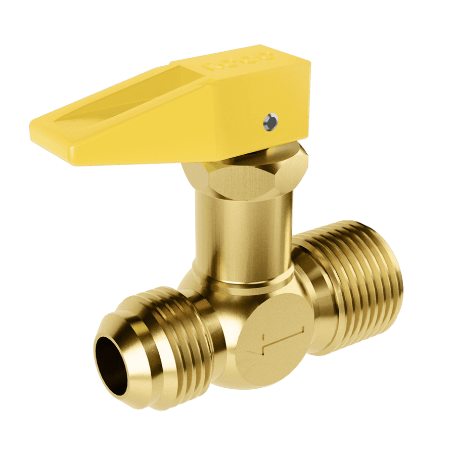 REGISTRO CORTA-FOGO 1/2" NPT [M] X 3/8" TC [M]