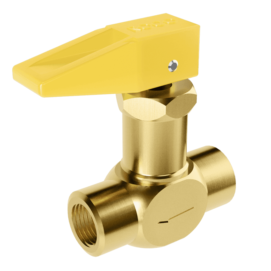 REGISTRO CORTA-FOGO 1/8" NPT [F] X 1/8" NPT [F]