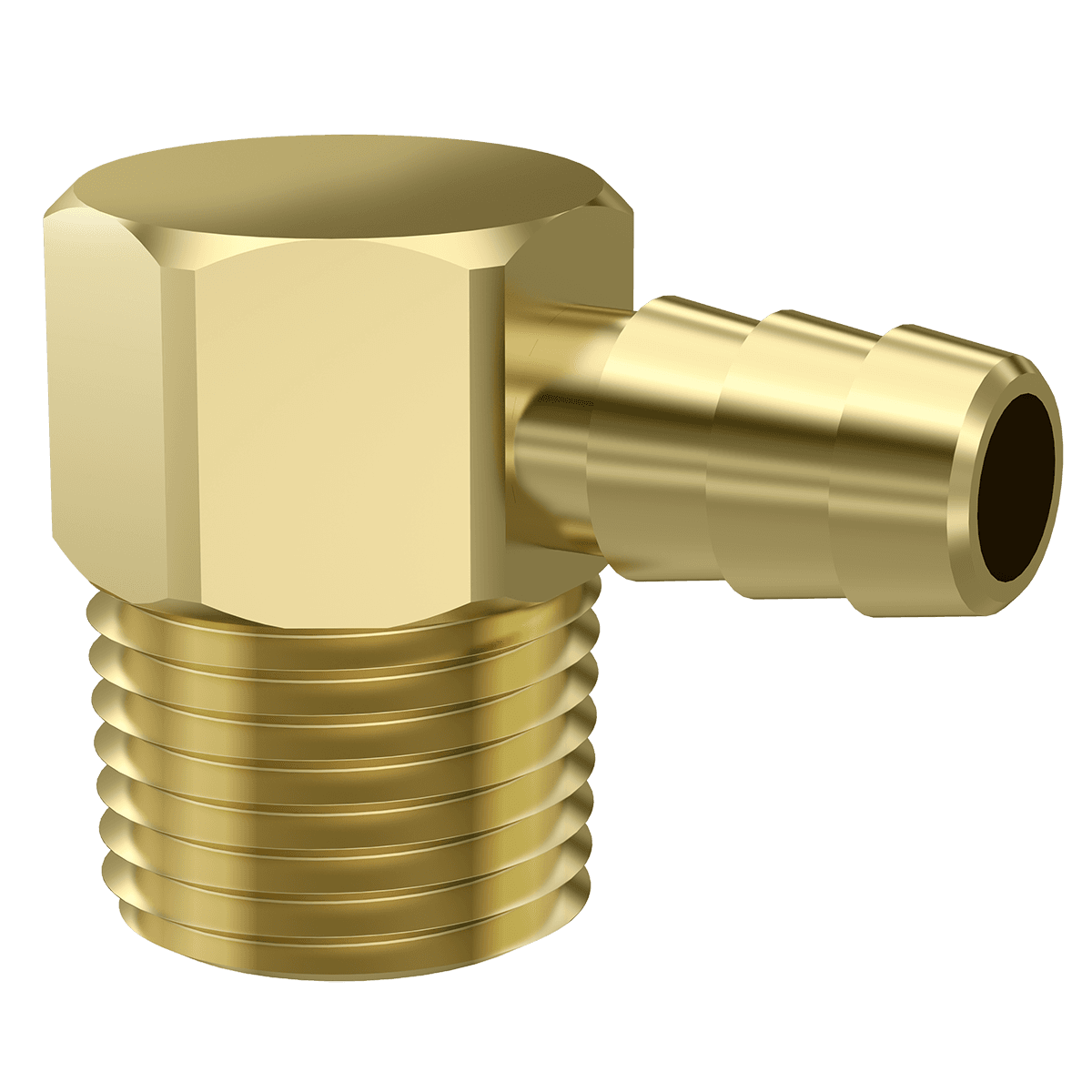 ADPTADOR VERTICAL PARA GÁS 1/2" [M] COM EMENDA 3/8"