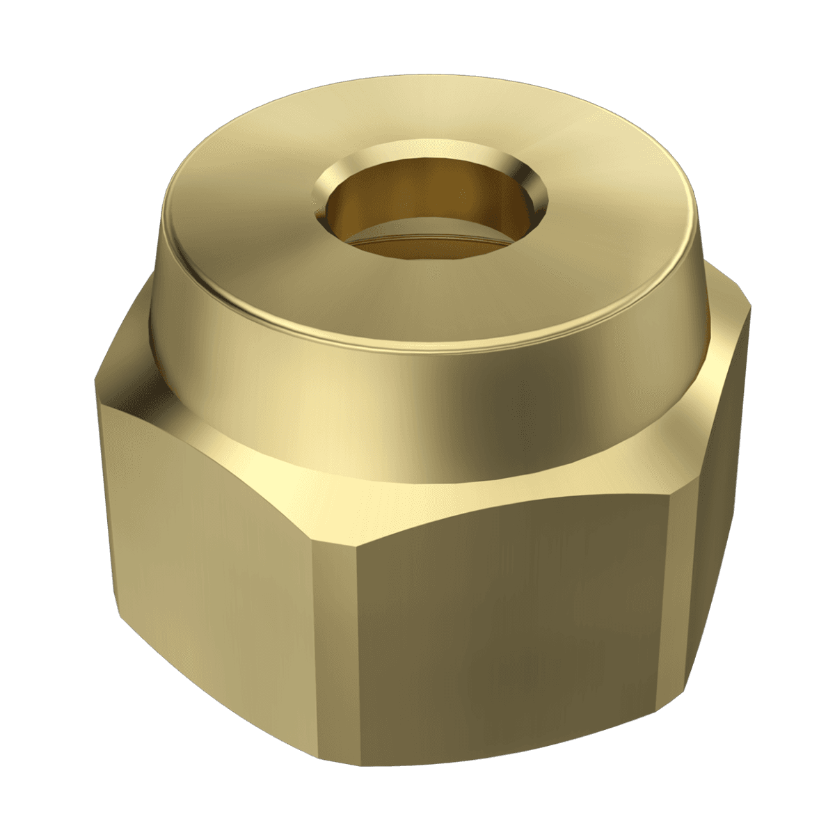 FLANGE LEVE PARA TUBO DE COBRE 1/4"