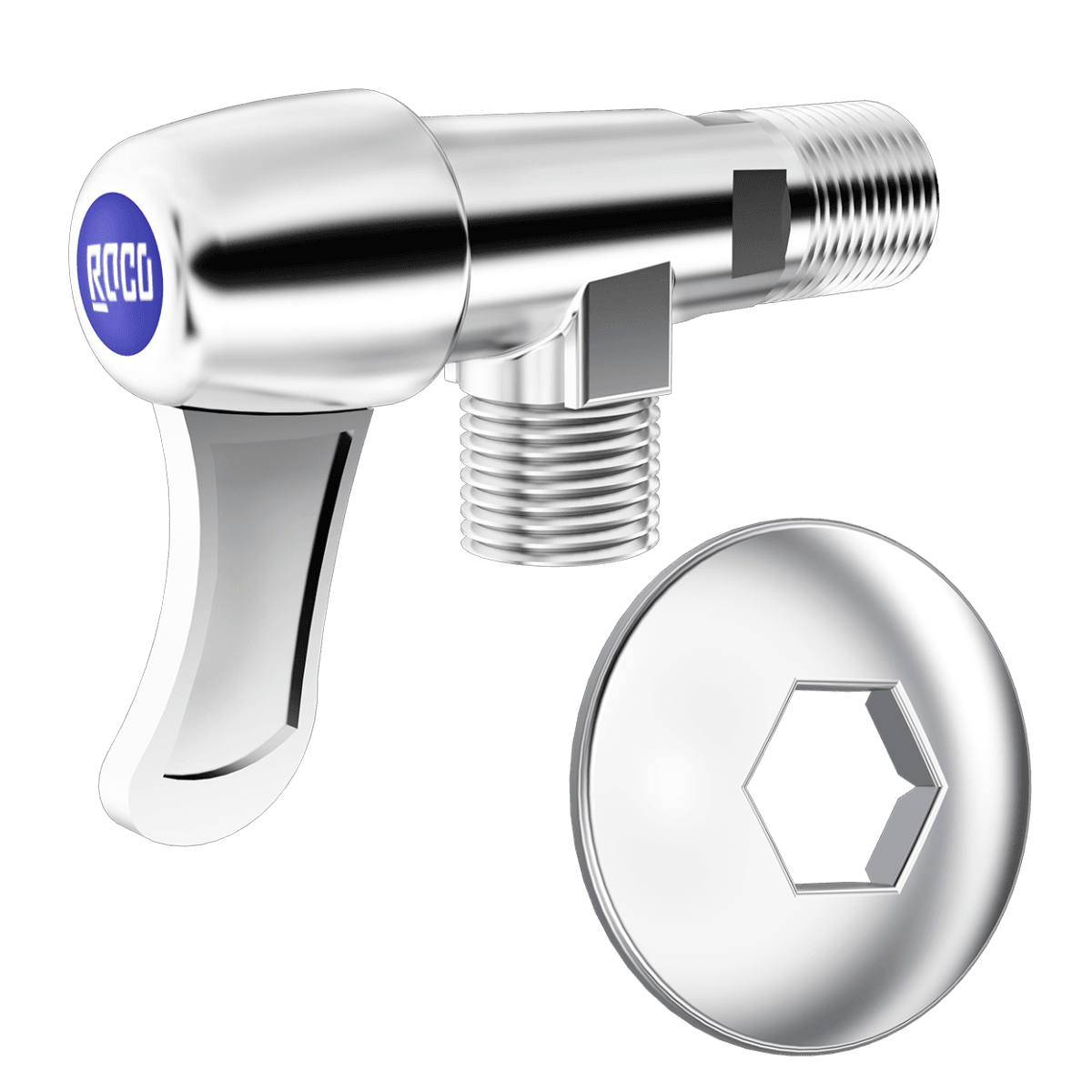 REGISTRO ABS CROMADO PARA DUCHA HIGIÊNICA - PRIME