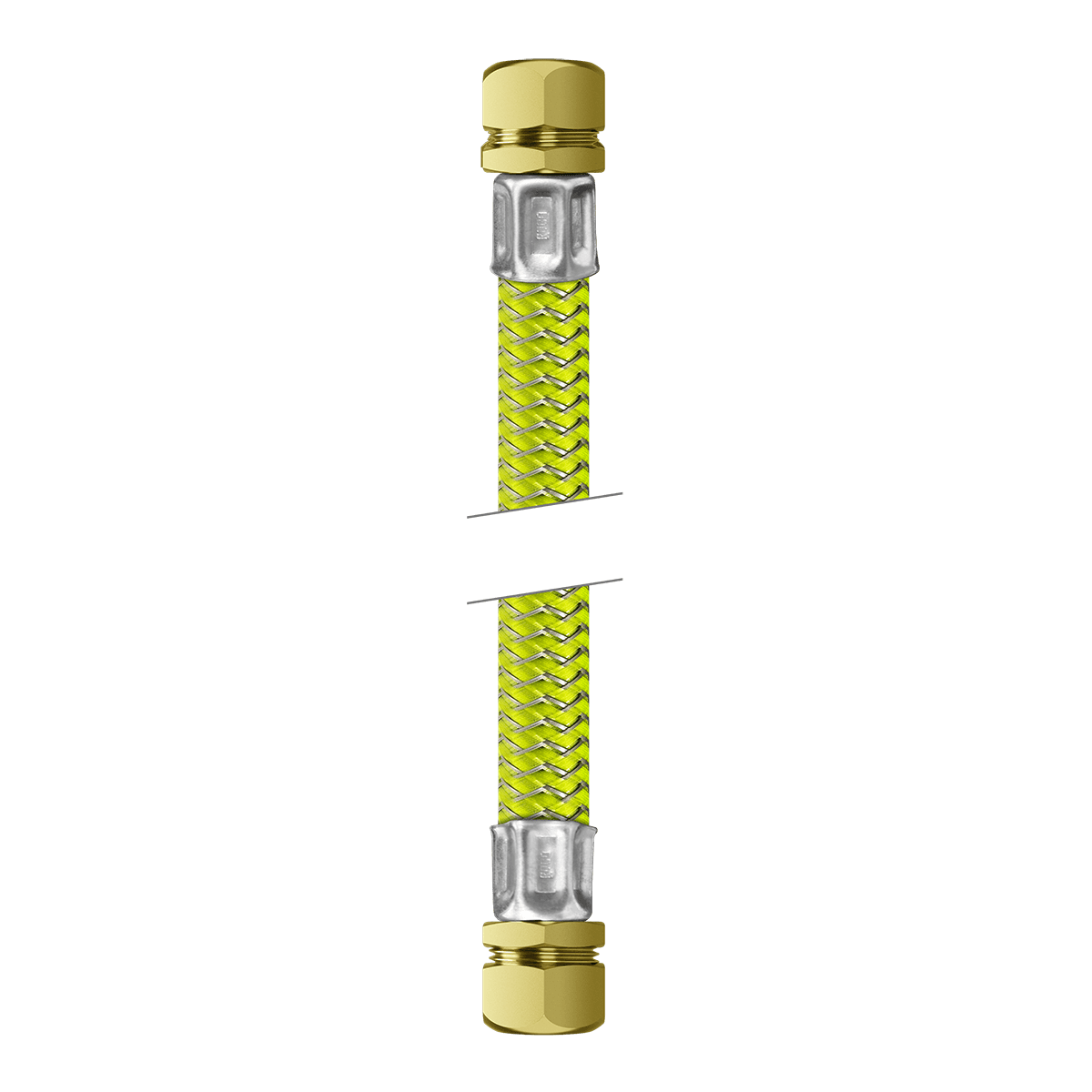 FLEXÍVEL PARA GÁS 3/8” X 3/8” ENGATE RÁPIDO - 1 m