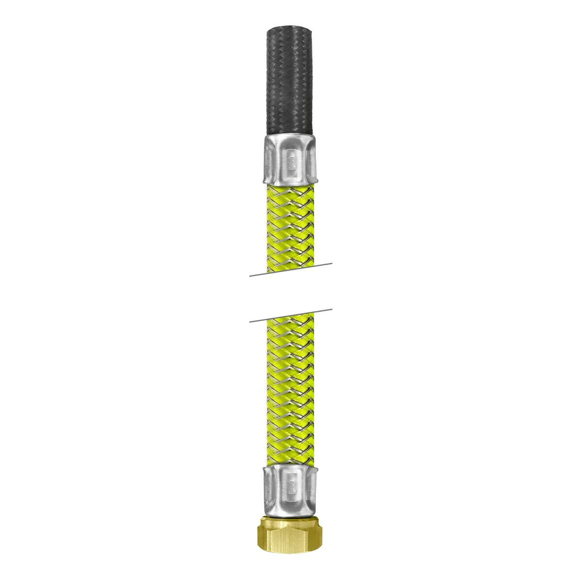 FLEXÍVEL PARA GÁS 1/2” FÊMEA X 3/8”TM - 1,2 m
