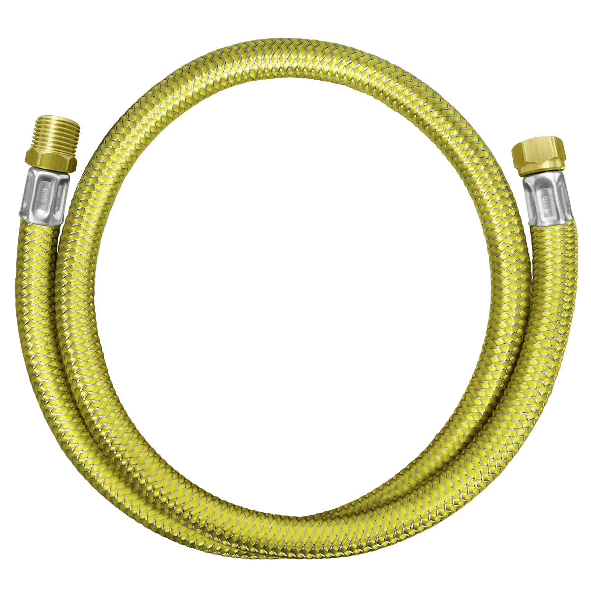 FLEXÍVEL PARA GÁS 1/2” MACHO X 1/2” FÊMEA - 1,2 m
