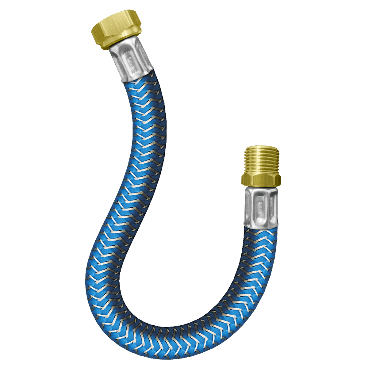 FLEXÍVEL PARA ÁGUA FRIA - MACHO 1/2” X FÊMEA 3/4” - BIG - 30 cm