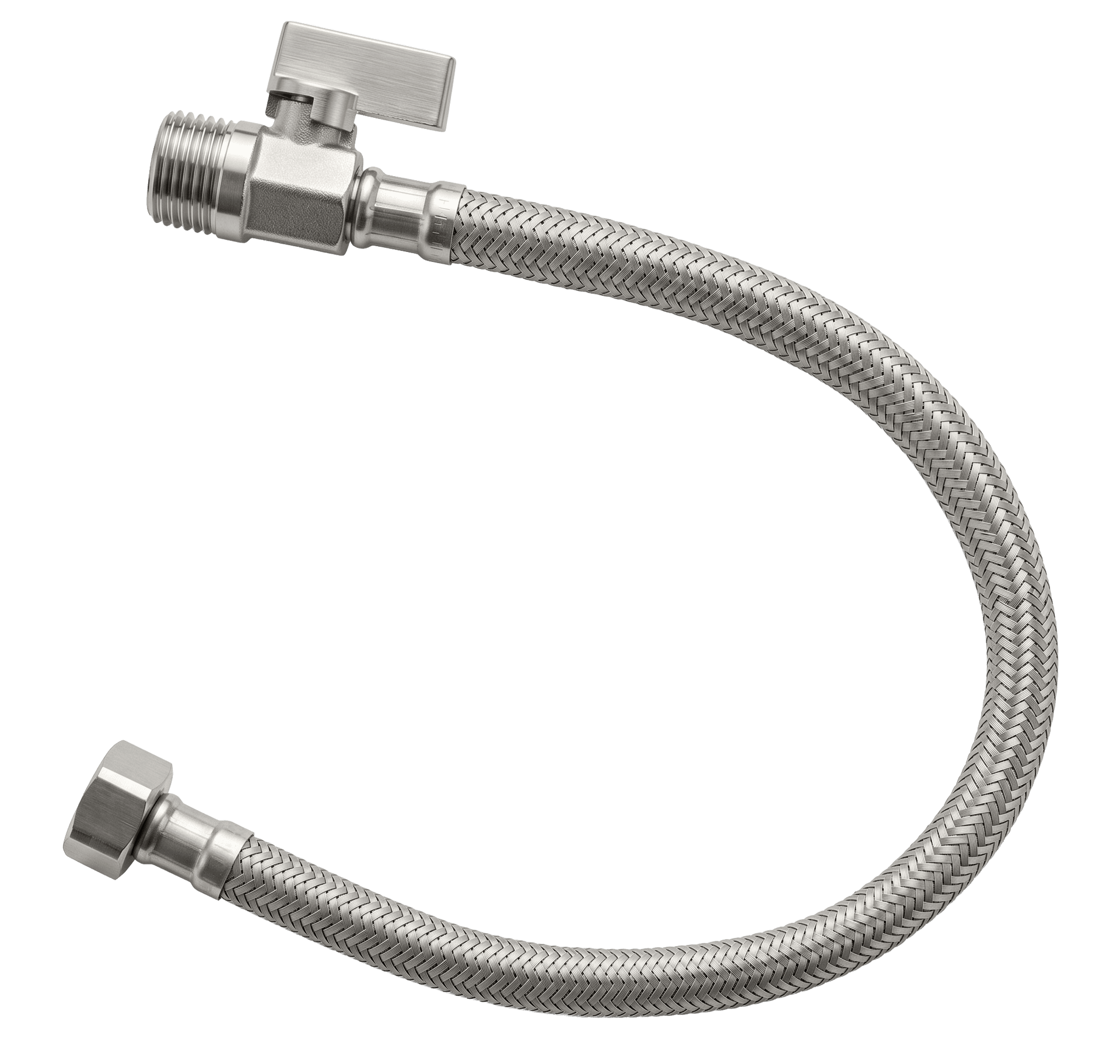 Flexible for water Male x Female 1/2” With valve