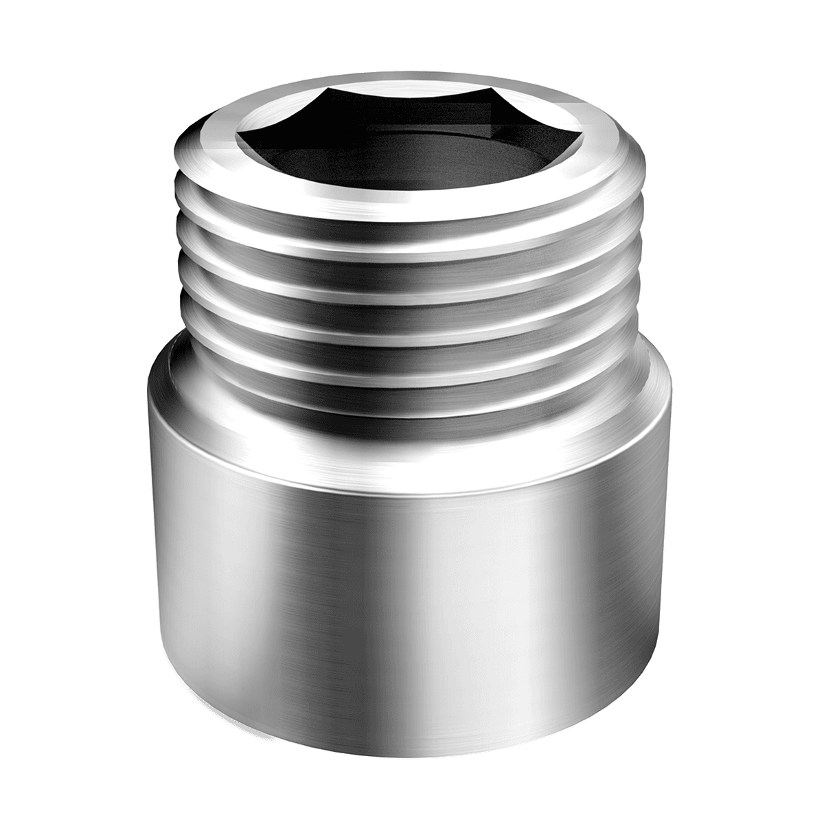 MINI PROLONGADOR 1/2" COM SEXTAVADO INTERNO CROMADO
